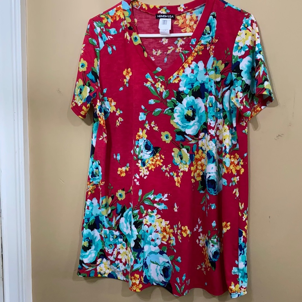 Heimish Short Sleeve Top LG New